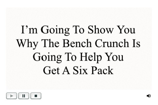 This video landing page helped Six Pack Ab Exercises improve conversions by 46.15%. 