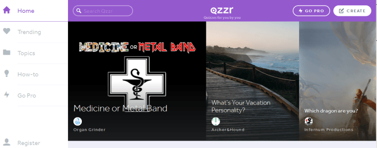 2026 09 25 16 37 13 Get Your Quiz On Qzzr 760x300 12 Free Social Media Tools