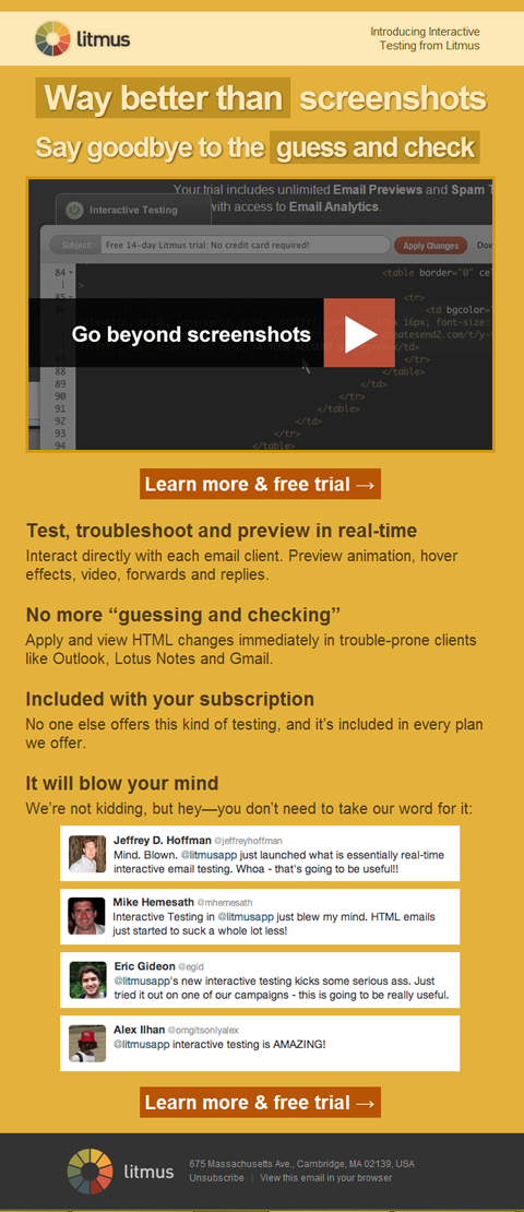 email design