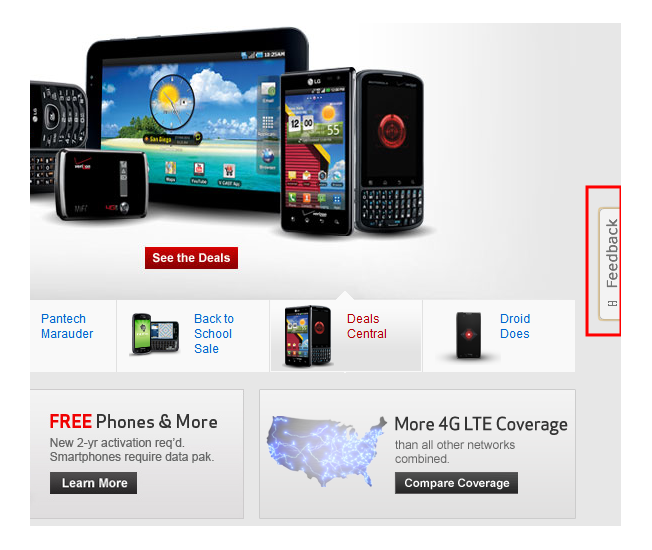 Verizon Feedback