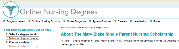 Scholarship Page