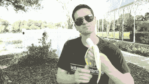 Banana Death GIF