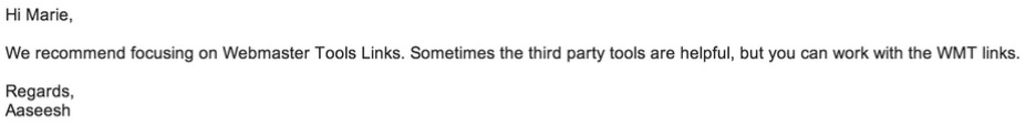 Webmaster Central Forums Response