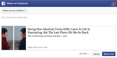 viral nova facebook