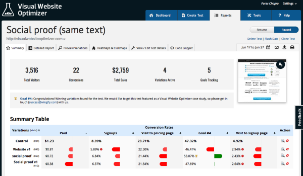 visual-website-optimizer-screen