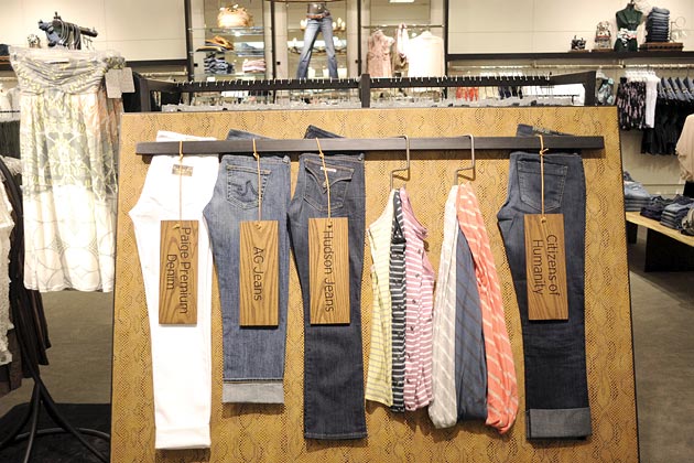 The women's department at a Nordstrom store in Christiana, Del.