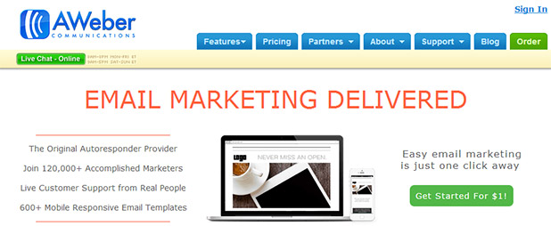 aweber email marketing service